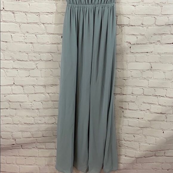NEW Show Me Your Mumu Kendall Maxi
Bridesmaid Chiffon Dress Steel Blue - Picture 9 of 15